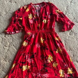 Old Navy Floral Dress- empire waist, short length